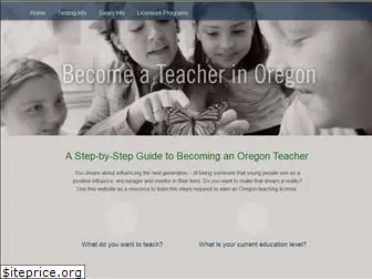 oregonteachingdegree.com