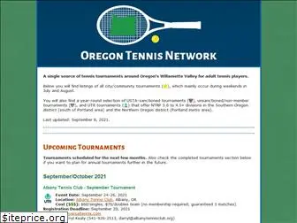 oregontennis.net