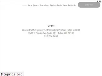 orenrestaurant.com