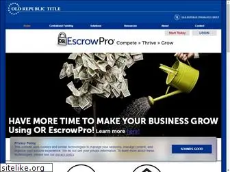 orescrowpro.com