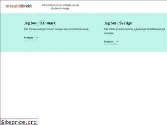 oresunddirekt.com