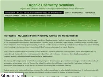 organicchemistrysolutions.com