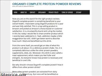 organiccompleteproteinpowder.com