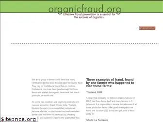 organicfraud.org