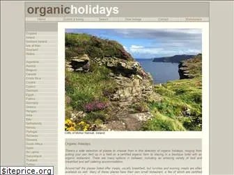 organicholidays.co.uk