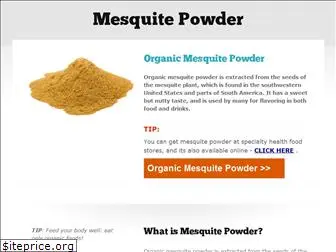 www.organicmesquitepowder.com