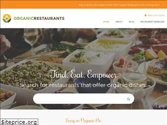organicrestaurants.com