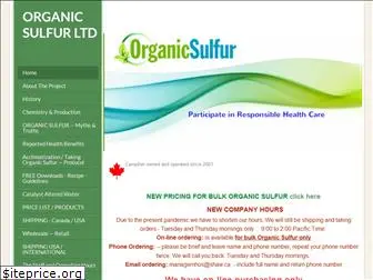 organicsulfur-msm.ca