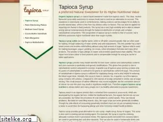 organictapiocasyrup.com