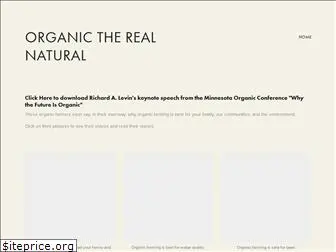 organictherealnatural.com