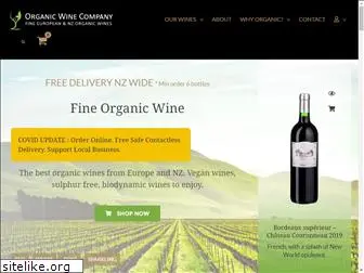 organicwinecompany.co.nz