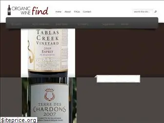 organicwinefind.com