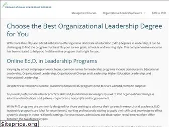 organizationalleadershipdegrees.org