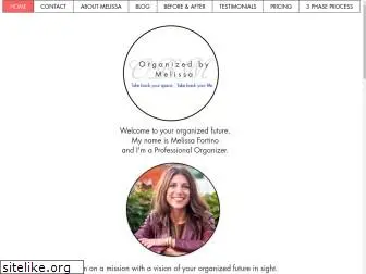 organizedbymelissa.com