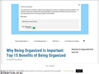 organizedmindandlife.com