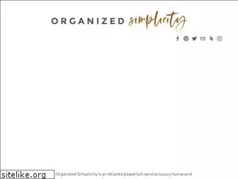 organizedsimplicity.com