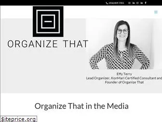 organizethat.ca