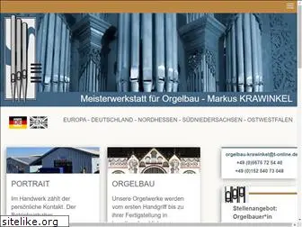 orgelbau-krawinkel.de