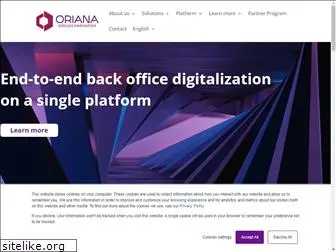 orianasoftware.com