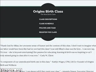 originsbirthclass.com
