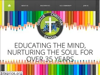 orilliachristianschool.com