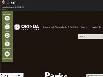 orindaparksandrec.org