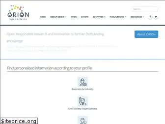 orion-openscience.eu