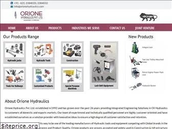 orionehydraulics.com