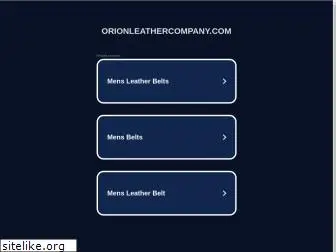 orionleathercompany.com