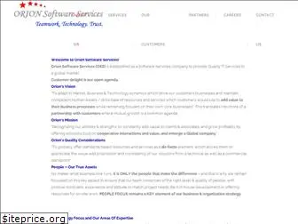 orionsoftwareservices.com