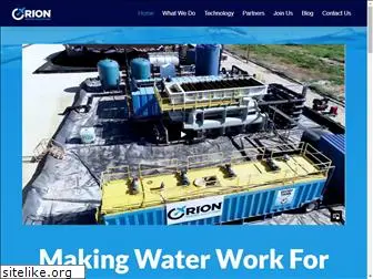 orionwatersolutions.com