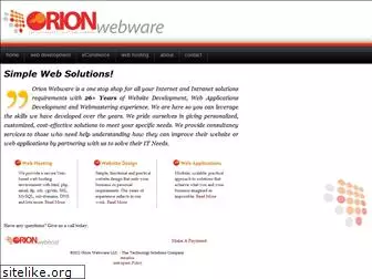 orionwebware.com