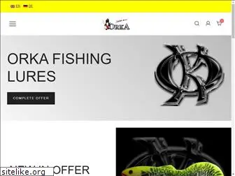 orkafishinglures.com