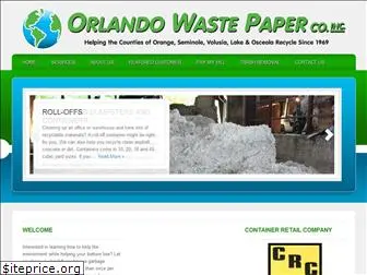 orlandowastepaper.com