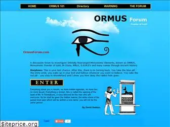 ormusforum.com