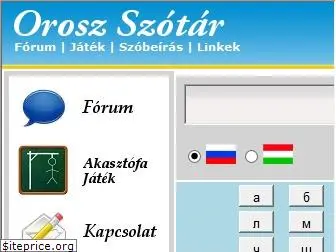 orosz-szotar.hu