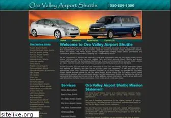 orovalleyairportshuttle.com