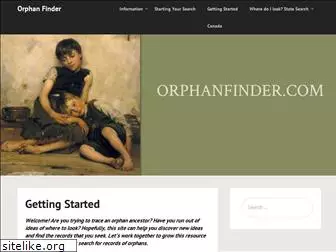 orphanfinder.com