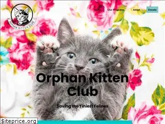 orphankittenclub.org