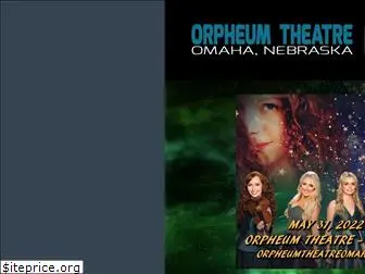 orpheumtheateromaha.com