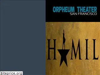 orpheumtheatersanfrancisco.org