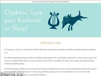 orpheus-lyre.info