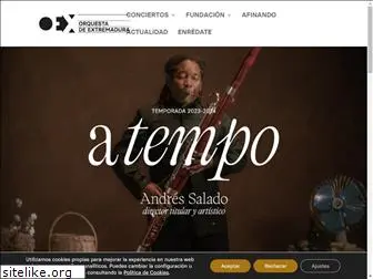 orquestadeextremadura.com