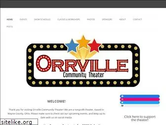 orrvillecommunitytheater.org
