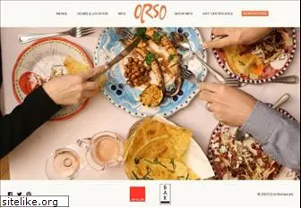 orsorestaurant.com