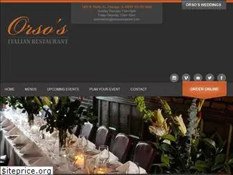 orsosrestaurant.com