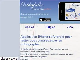 orthofolie.fr