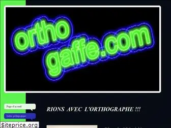 orthogaffe.com
