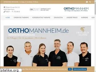 orthomannheim.de