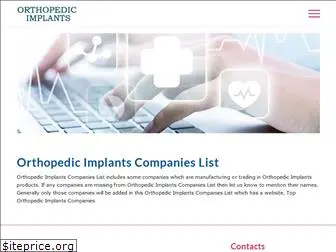 orthopedicimplants.info